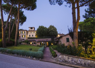 Villa Agostoli alla sera